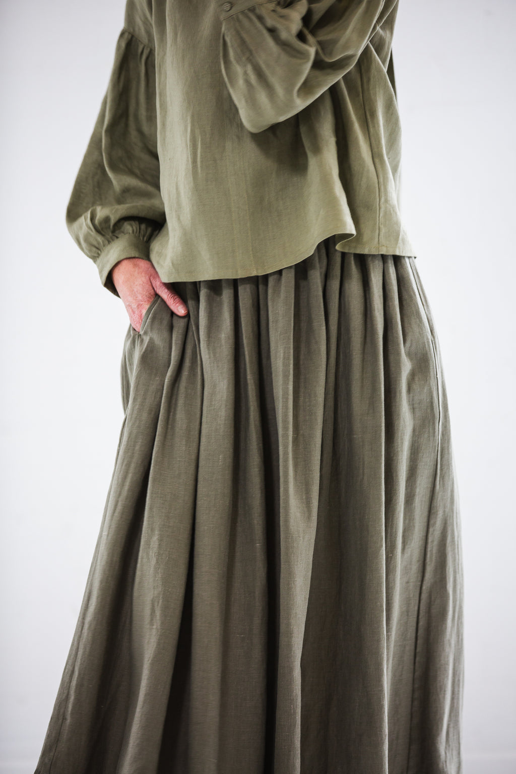 Leilani Skirt | Winter Moss