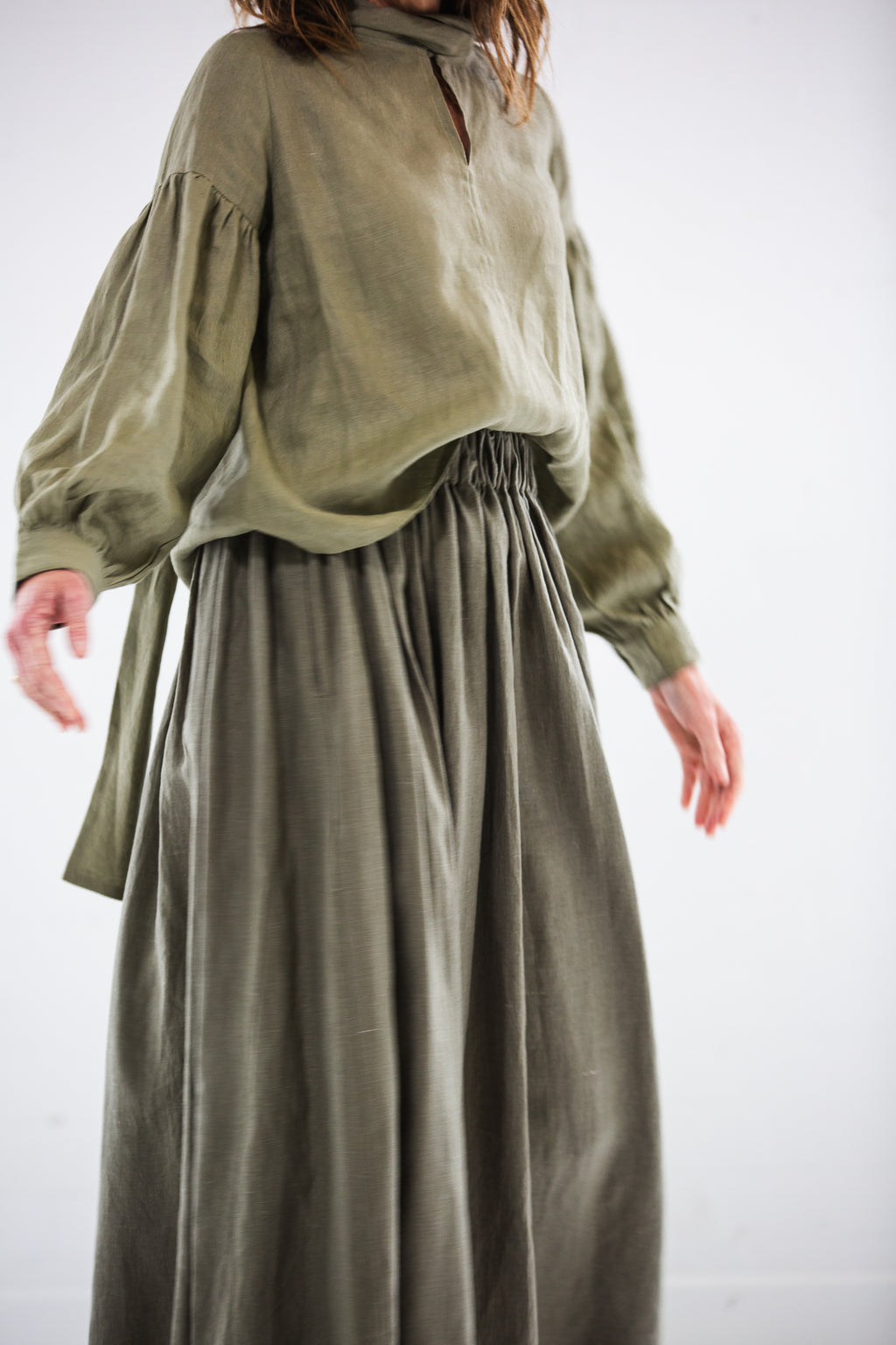 Leilani Skirt | Winter Moss