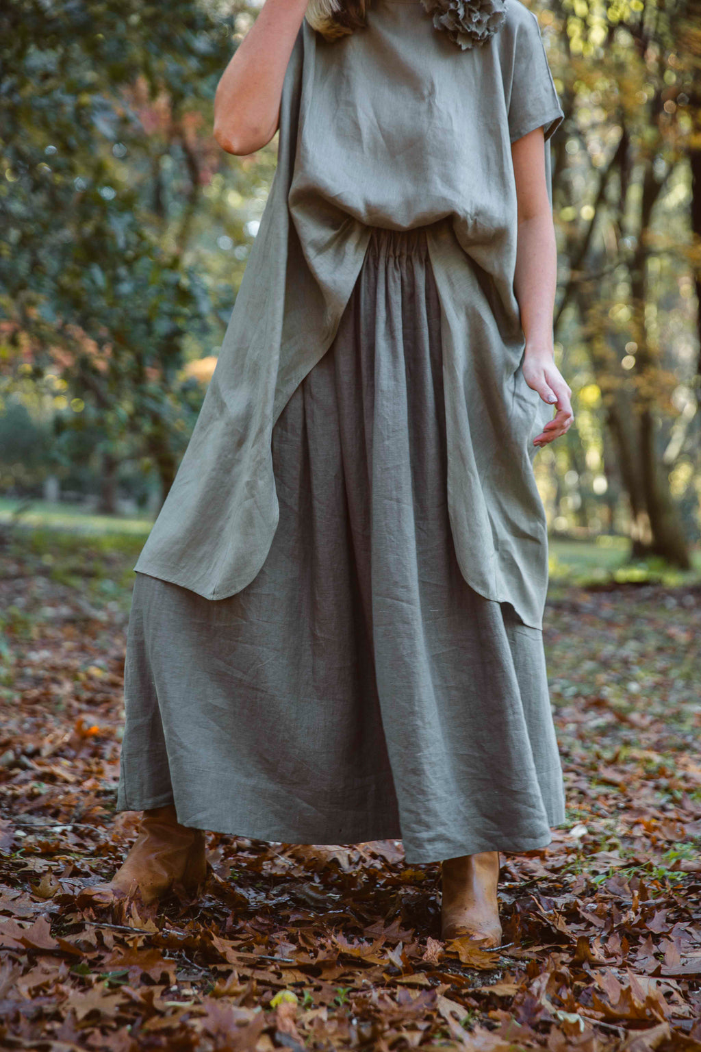 Leilani Skirt | Winter Moss