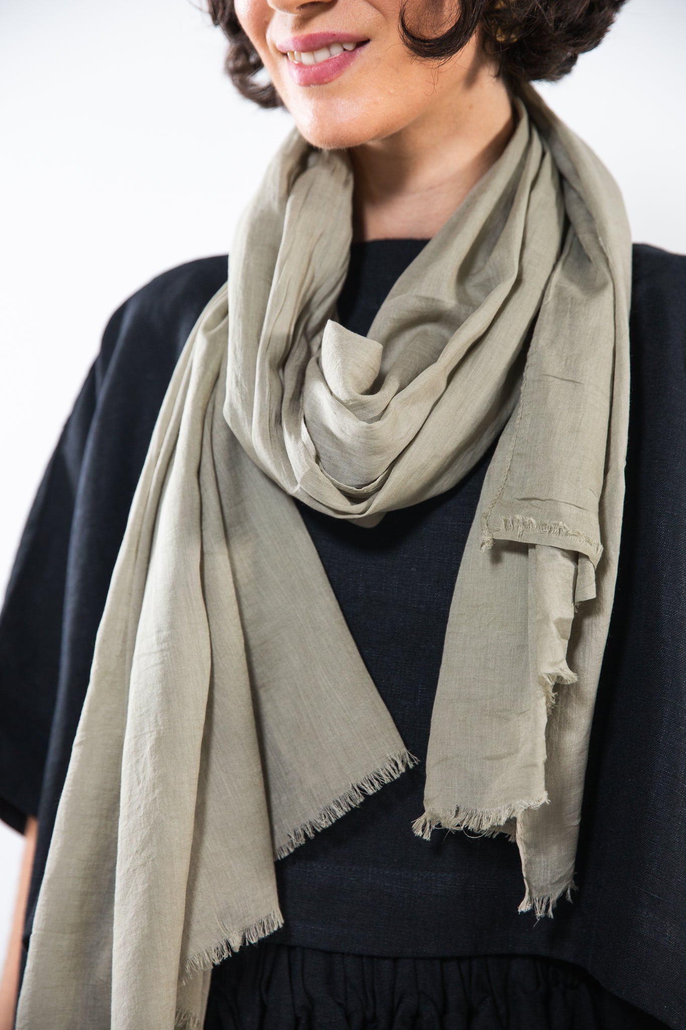 Cotton Scarf | Lily Pad