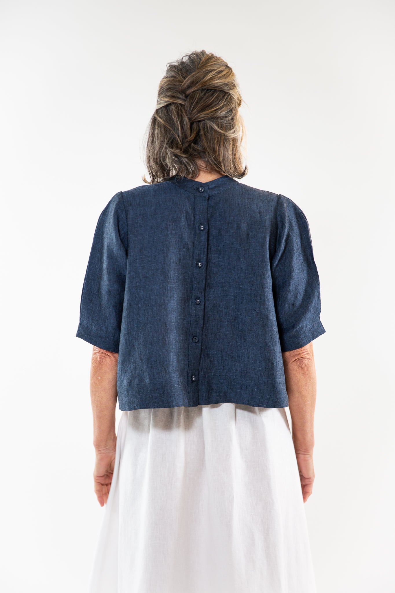 Loretta Top | Navy