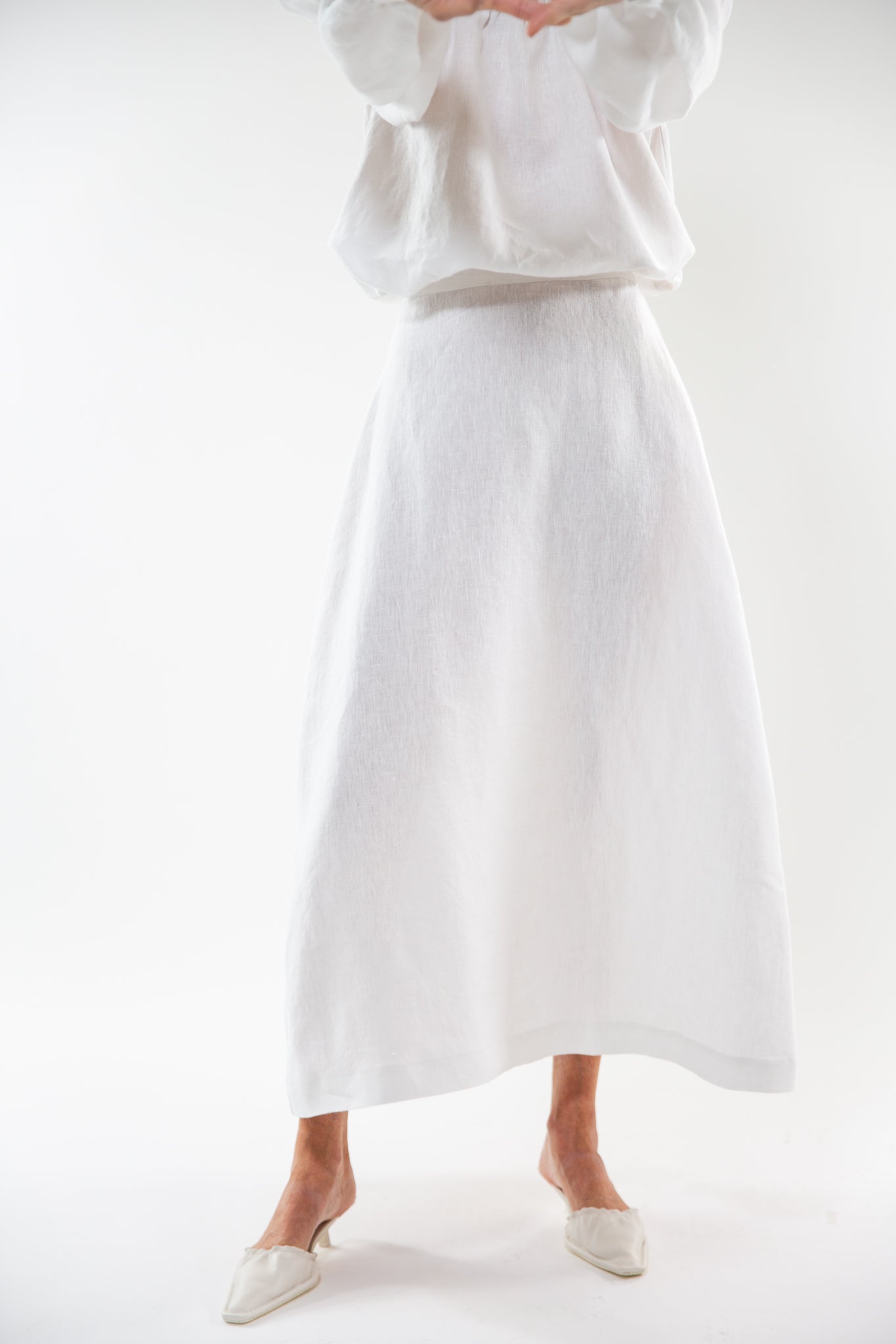 Lyla Skirt | White