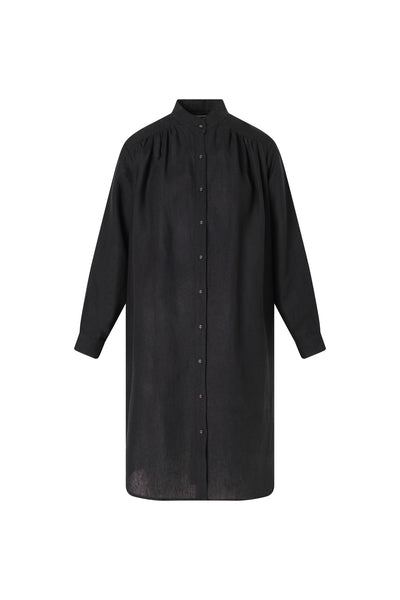 Ophelia Shirt Dress | Black– EVA'S SUNDAY