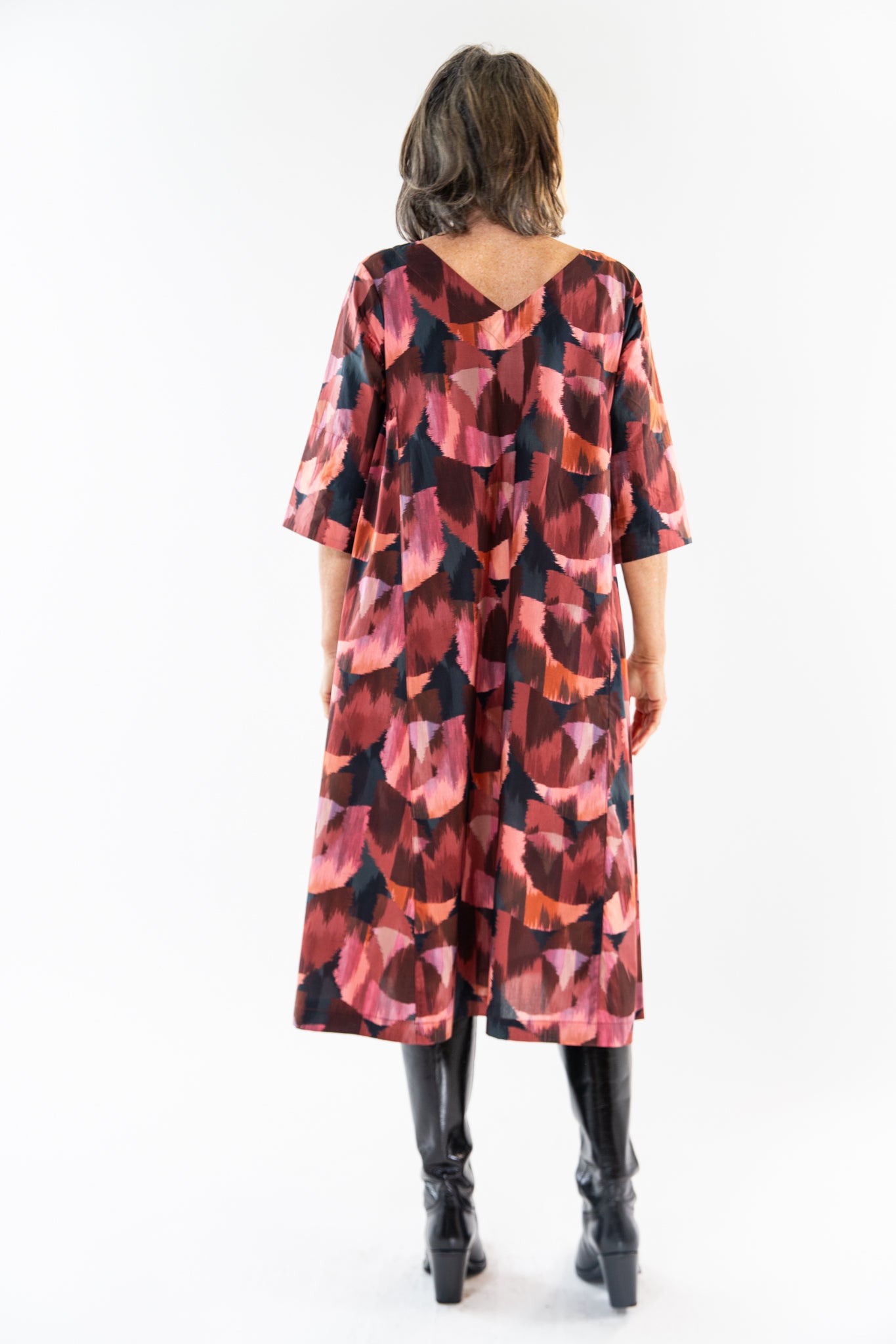 Ottie Dress | Ikat Tulip