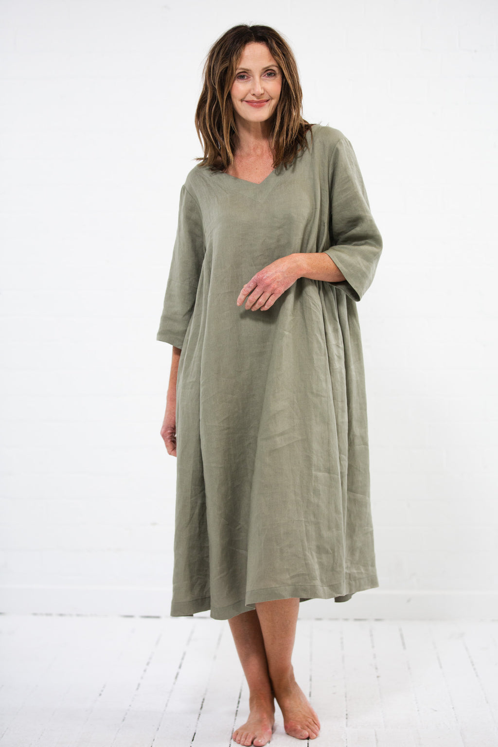 Ottie Dress | Silver Sage