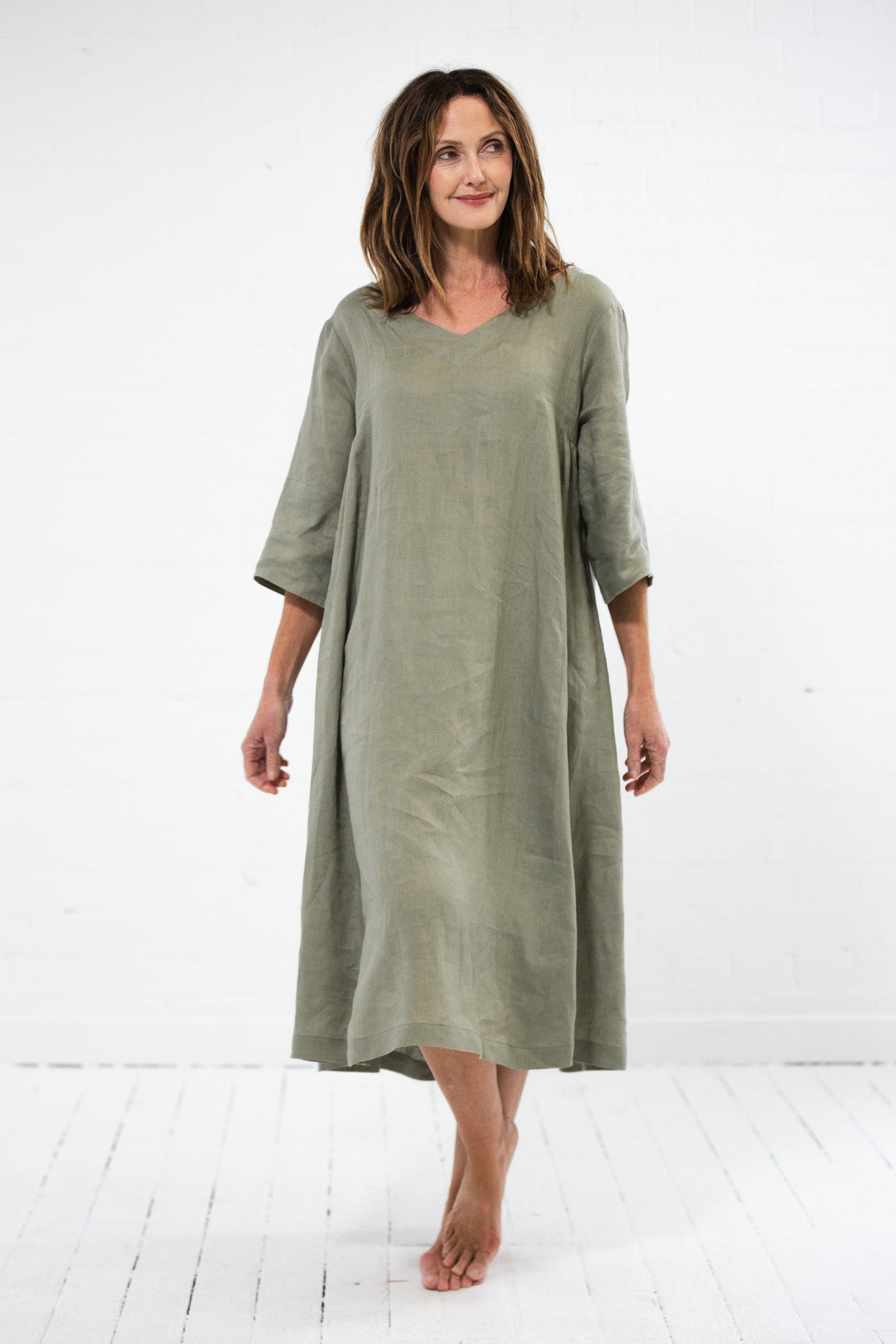 Ottie Dress | Silver Sage