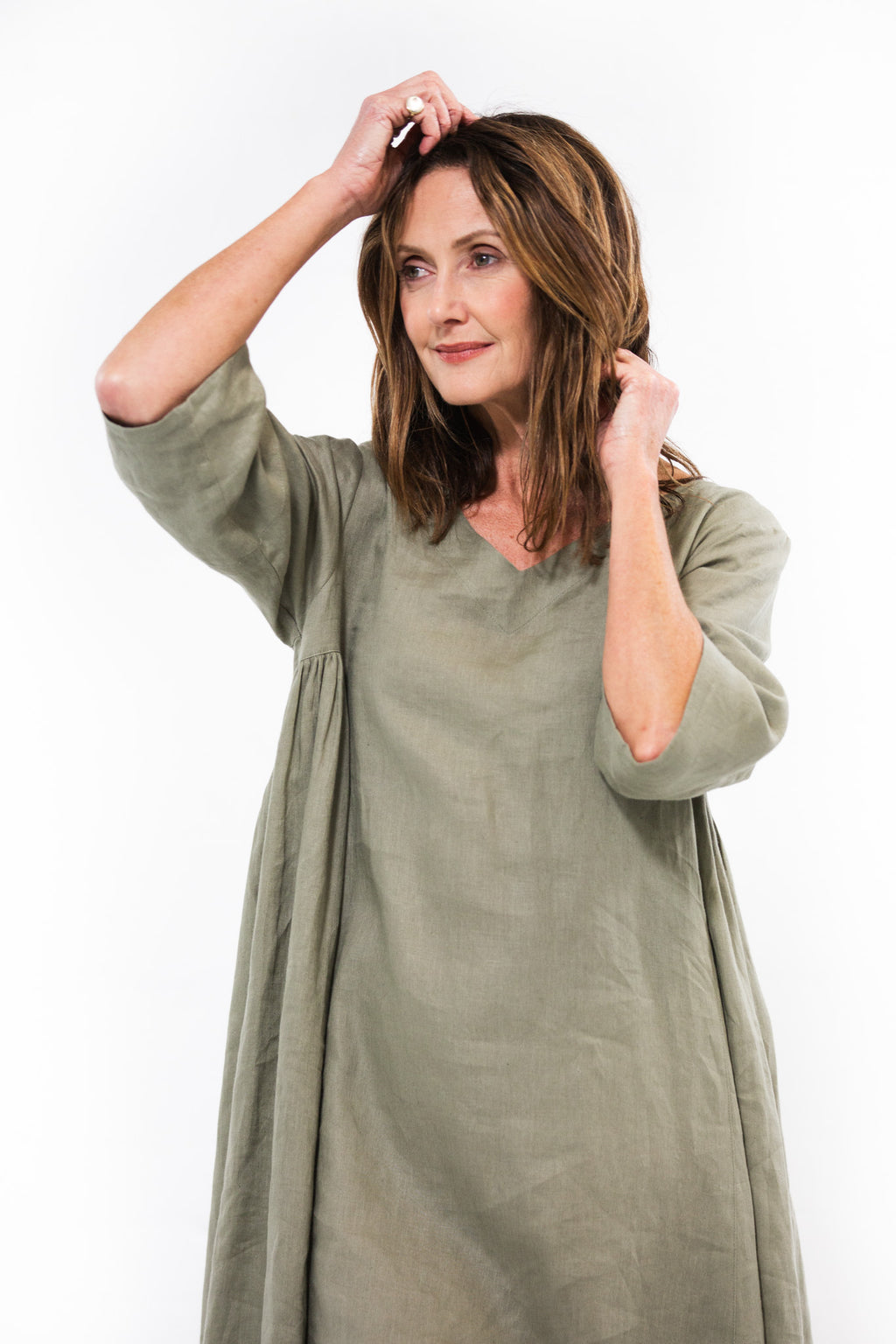 Ottie Dress | Silver Sage