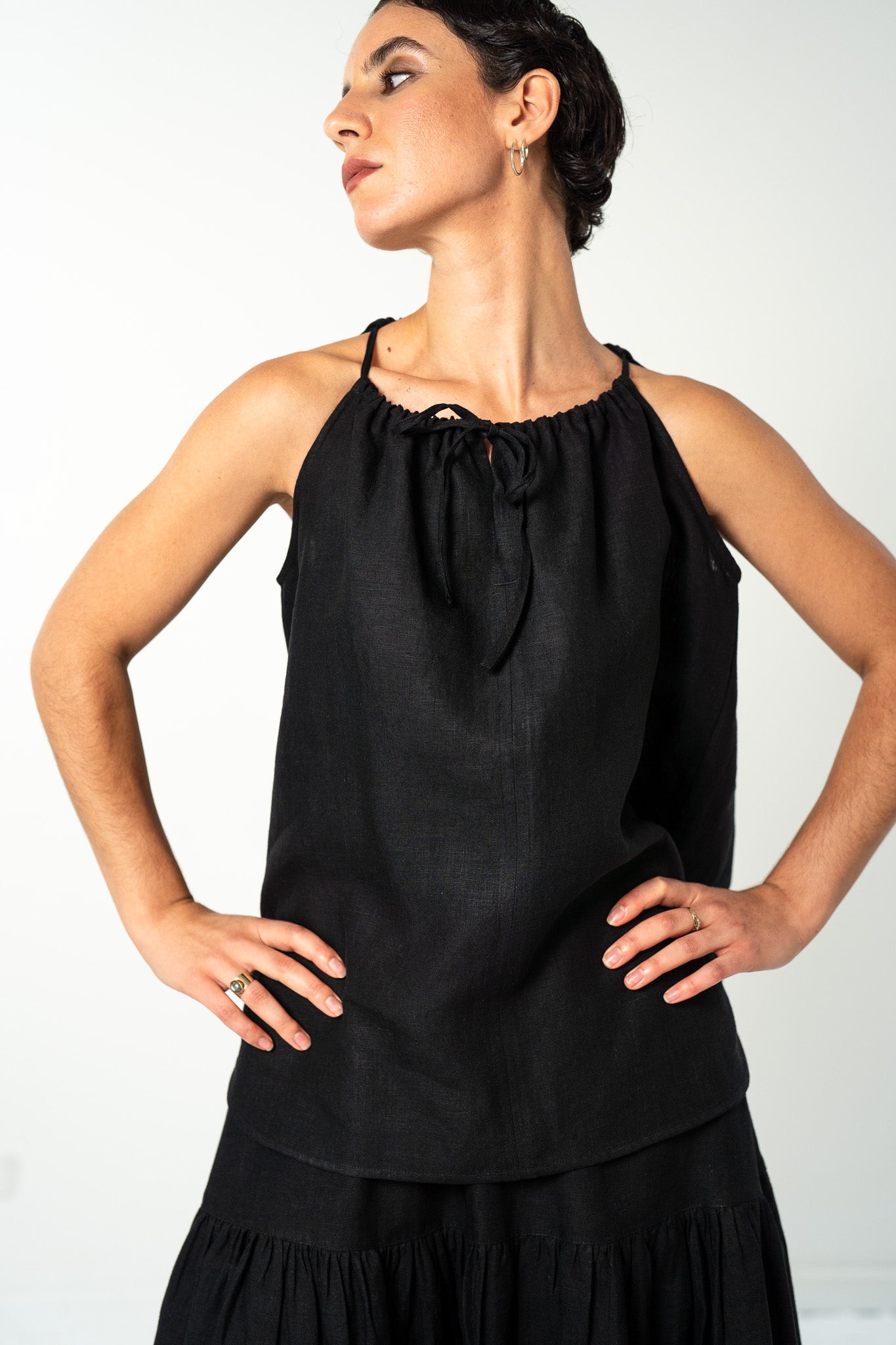 Petunia Top | Black