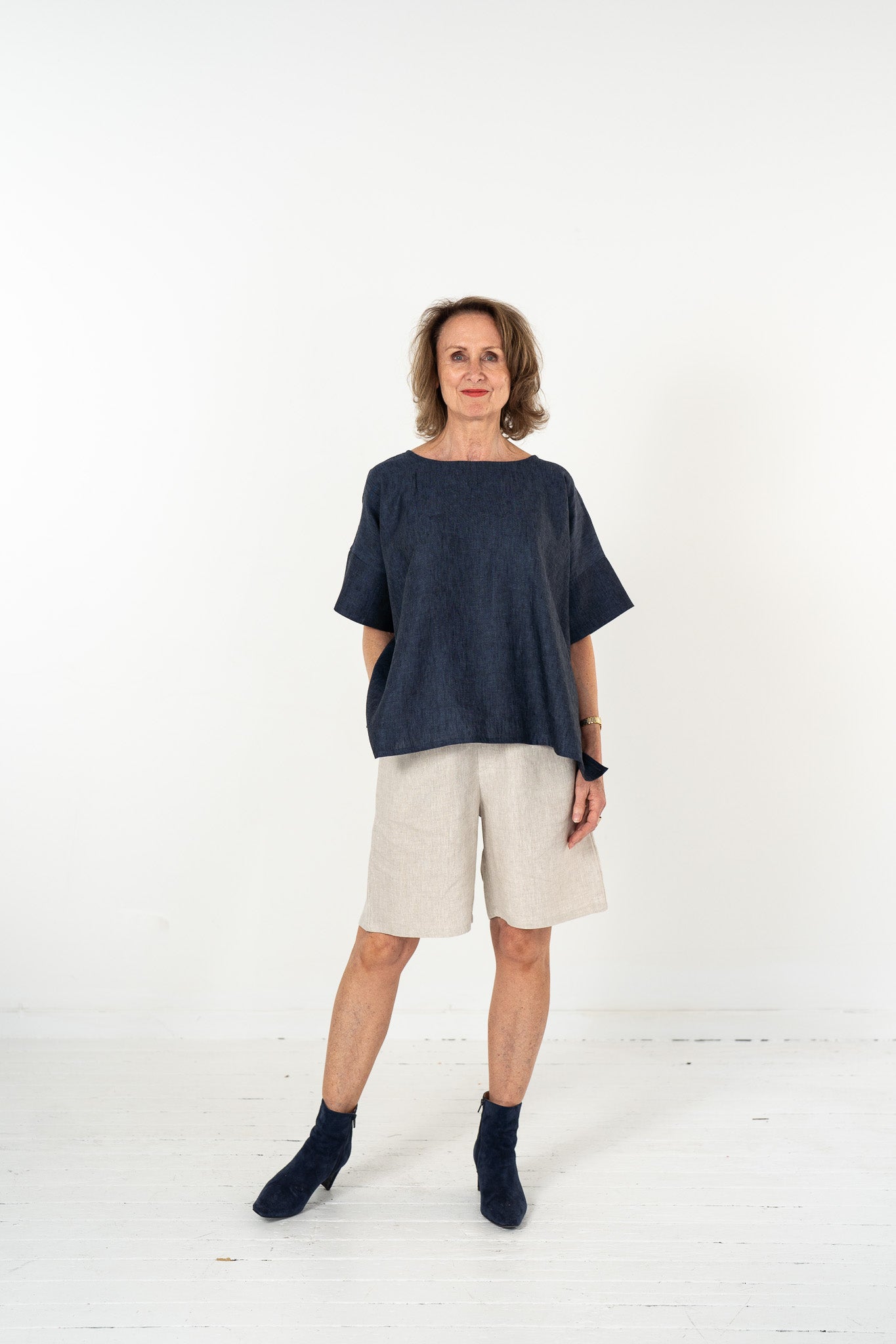 Riley Top | Navy