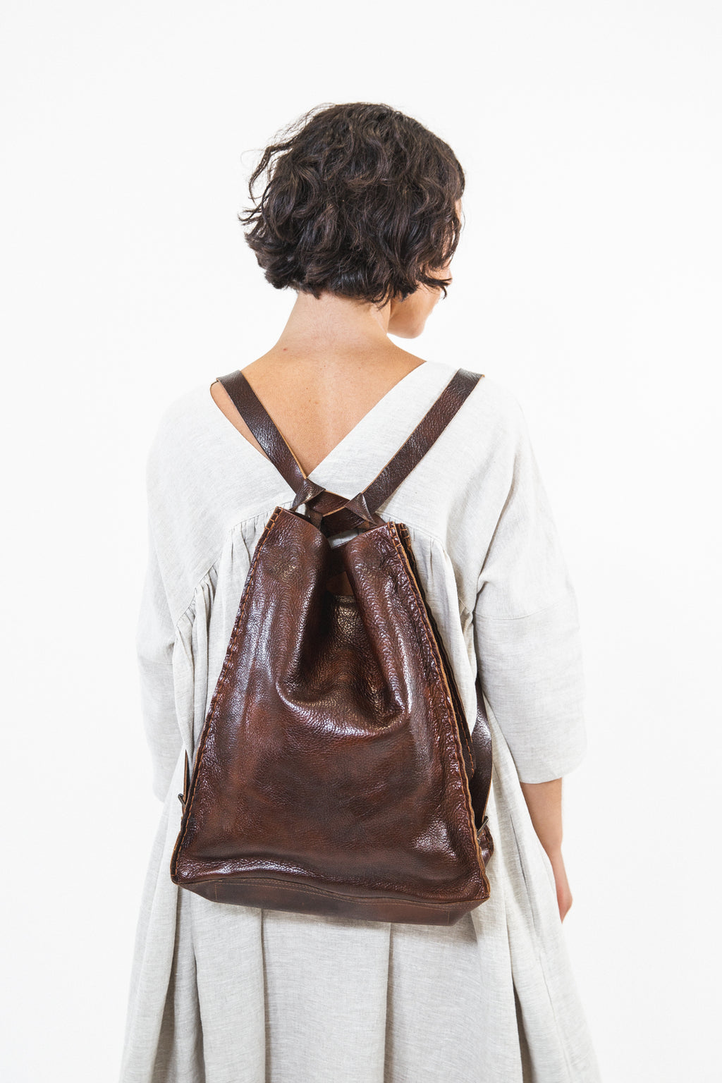 Ink Olives | Roma Backpack | Chocolate