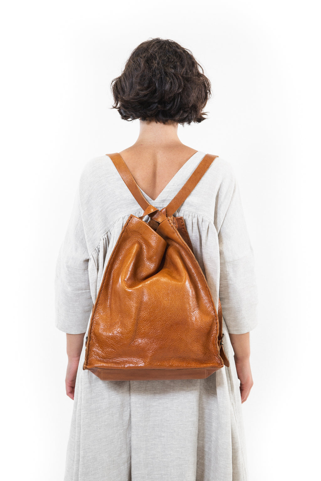 Ink Olives | Roma Backpack | Tan