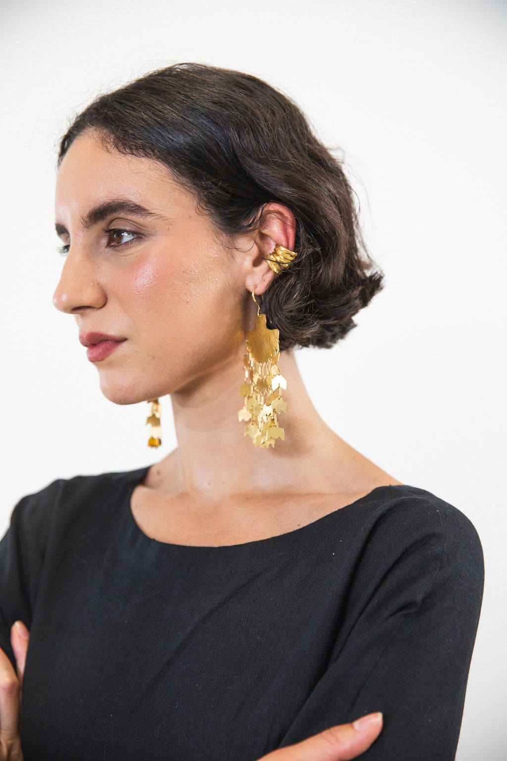 EWA Tribal | Seim Earrings Luxe | Gold