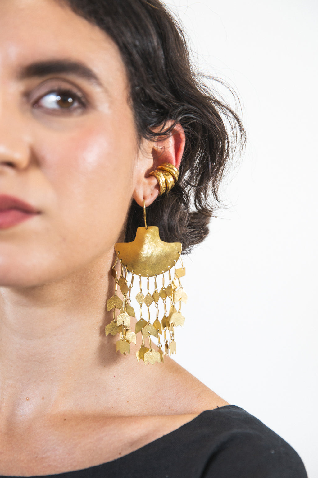 EWA Tribal | Seim Earrings Luxe | Gold