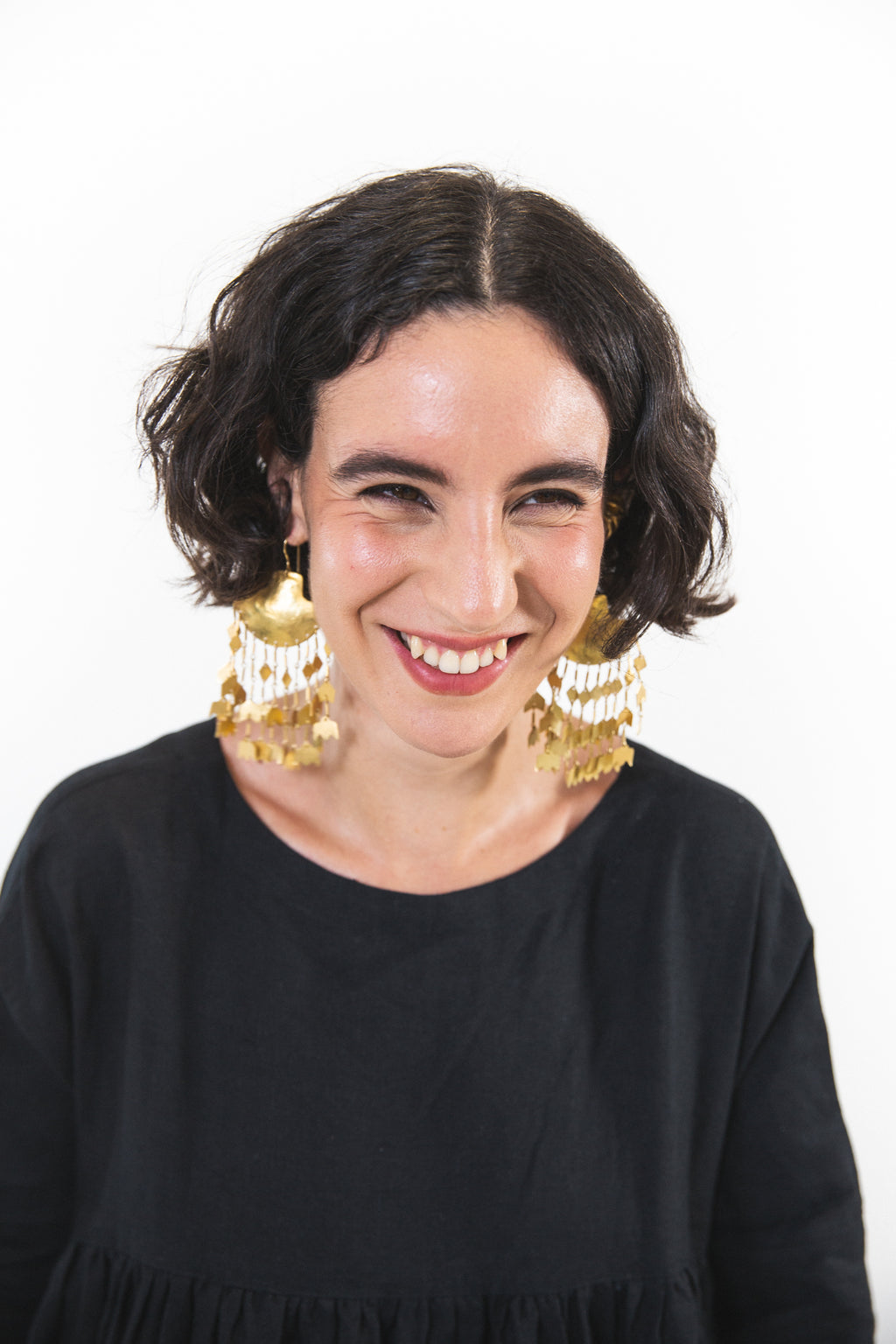 EWA Tribal | Seim Earrings Luxe | Gold