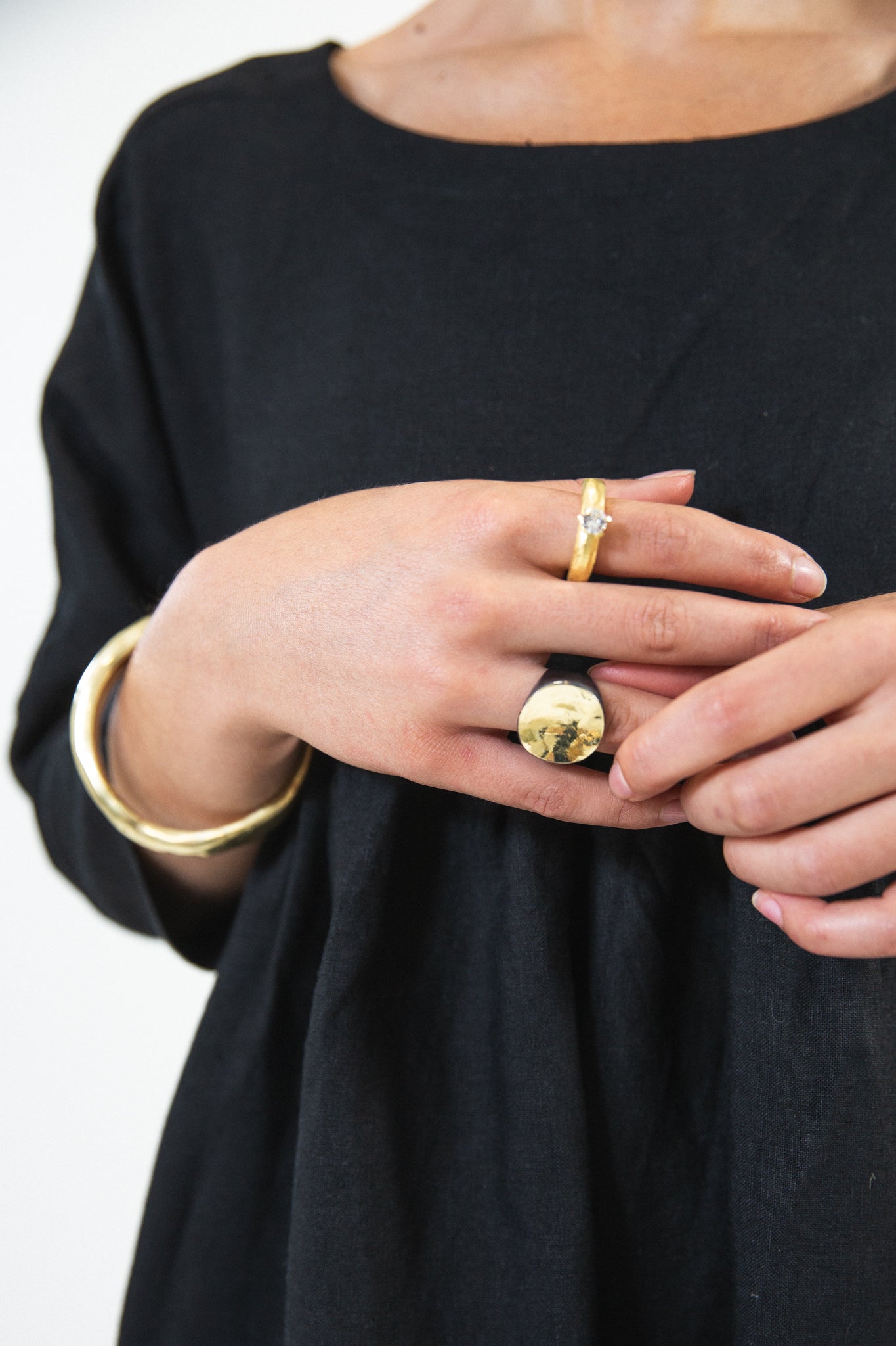 Ewa Jewelry | Turama Ring | Silver & Gold