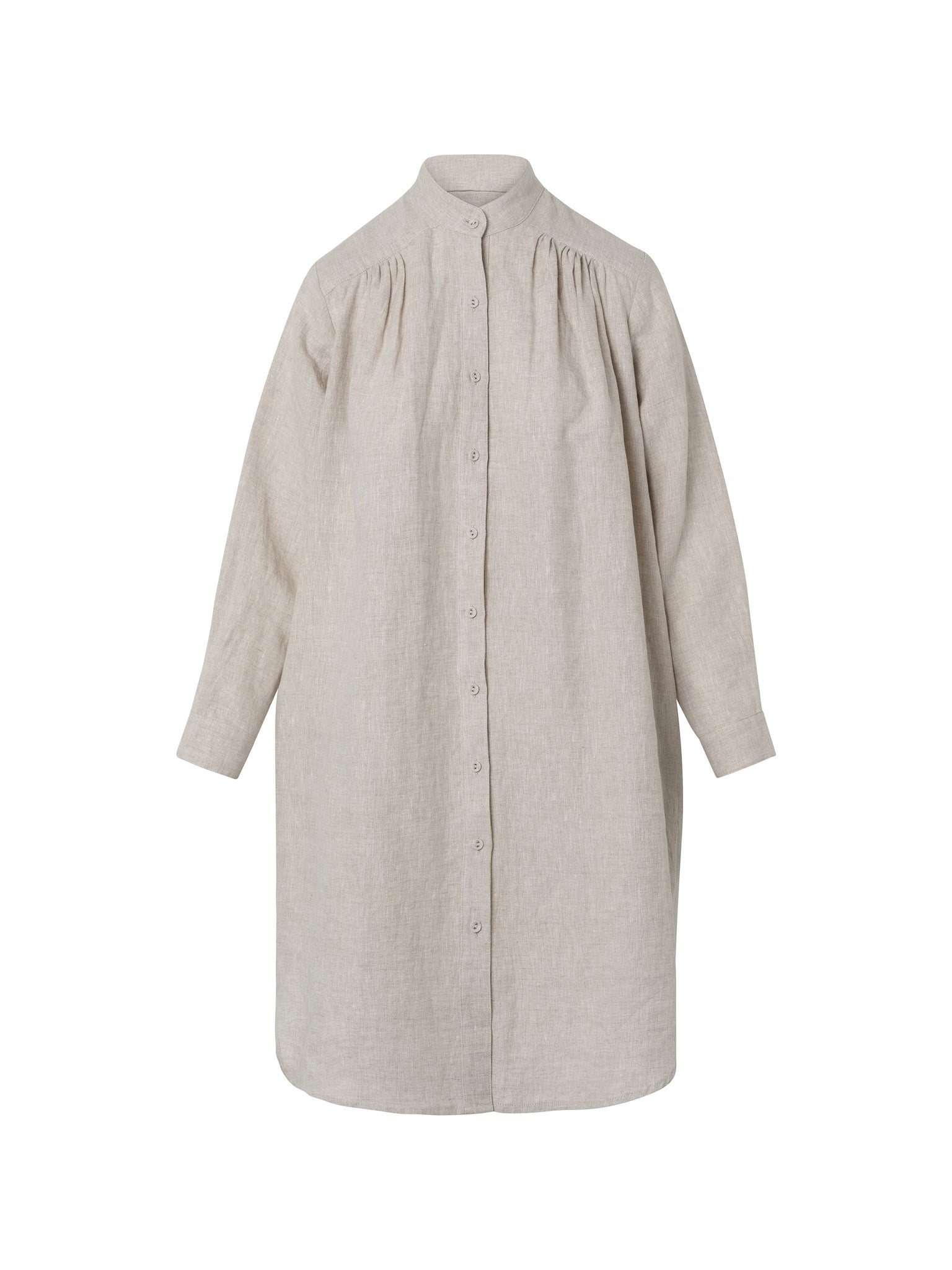 Ophelia Shirt Dress | Neutral