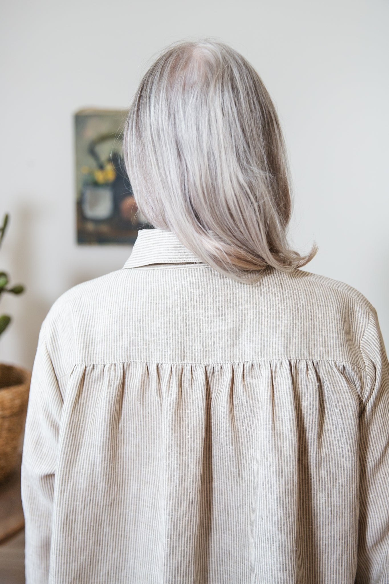 Reba Shirt Dress | Acorn Stripe