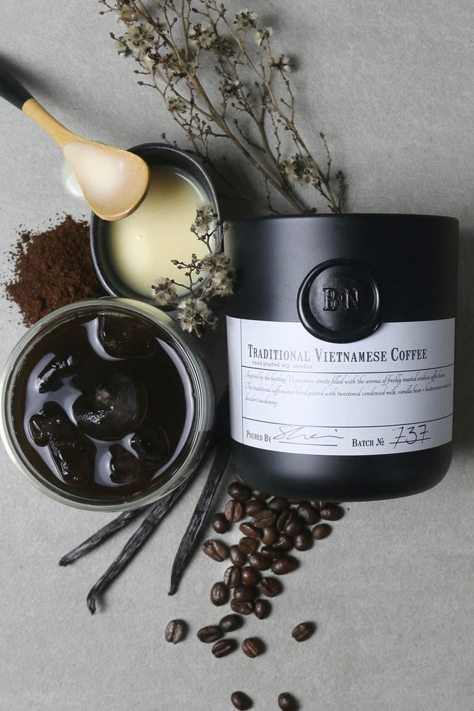 Blanc & Nero | Traditional Vietnamese Coffee Candle